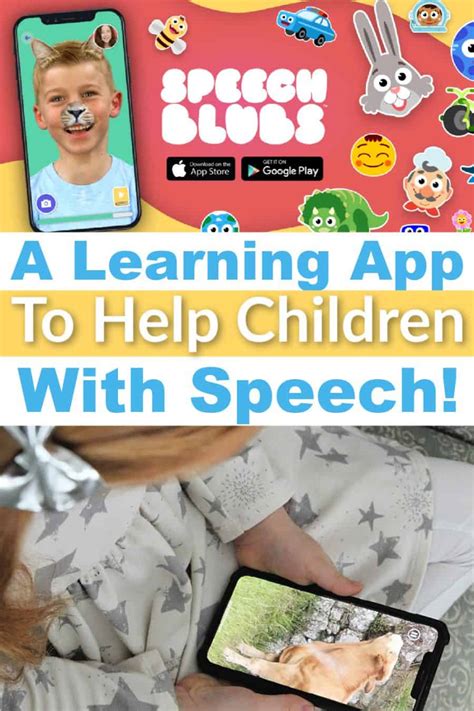 Speech Blubs Review An Educational Speech App Thrifty Nifty Mommy