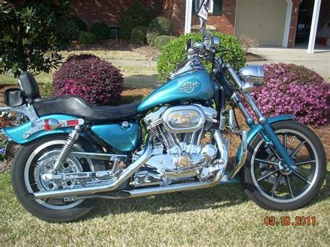 1991 Harley Davidson Xlh 1200 Sportster 1200 Aqua With Pearl Ghost