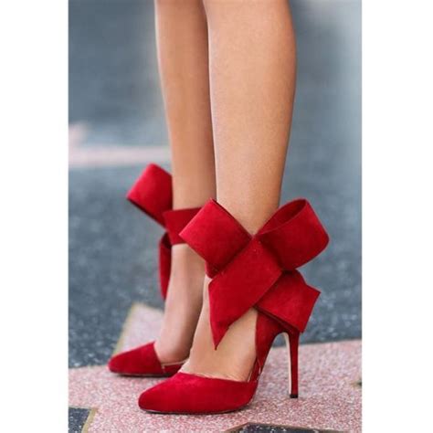 Removable Big Bow High Heel Heels Prom Dress Shoes On Luulla