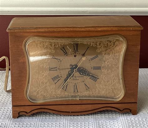 Vintage General Electric Telechron Clock Model 7H247 Made In Etsy