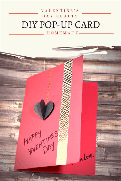 What's more, pop up cards are a fantastic way to get kids and grandchildren crafting together, making a lovely family activity that everyone can get involved with. How To Make A DIY Pop-up Valentines Day Card - Raising World Children
