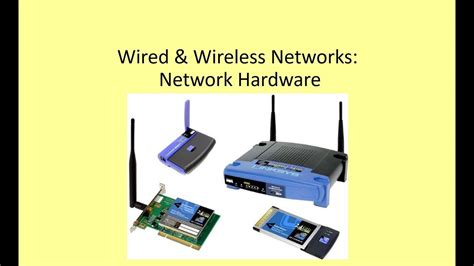 Gcse Wired And Wireless Networks 4 Network Hardware Youtube