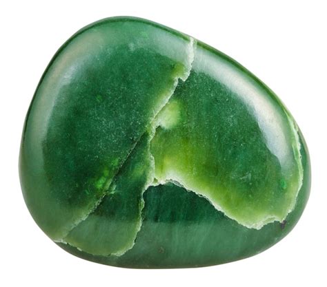 Premium Photo Polished Green Nephrite Jade Mineral Gem Stone