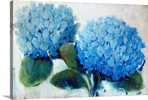 Blue Hydrangea Wall Art Canvas Prints Framed Prints Wall Peels