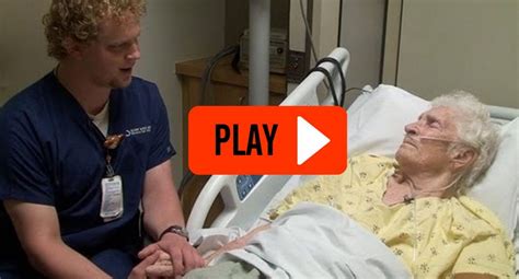 Video When I Saw How This Nurse Soothes His Dying Patients I Nearly Lost It Heart Breaking