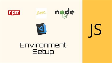 How To Do Environment Setup To Code In Javascript Javascript Tutorials For Beginners Youtube
