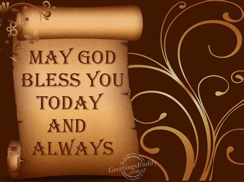 May god bless you always quotes. May god bless you - GreetingsBuddy.com