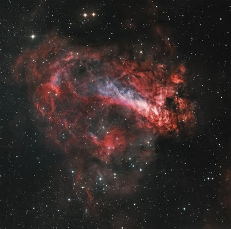 M17 Oméga Nebula Telescope Live