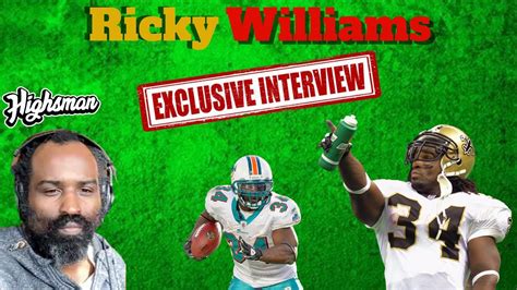 Ricky Williams Talks 2023 Nfl Playoffs Youtube