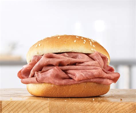 How Many Calories Are In Arbys Roast Beef Sandwich Beef Poster