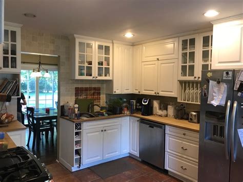 Wall Removal Kitchen Remodel | Gizmo Exteriors Repair ... Photograph from before and after: