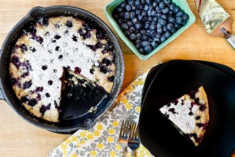 Oven Baked Blueberry Pancake Blueberry Pancakes Recipe Blueberry