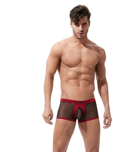 gregg homme x rated maximizer boxer rood maat xl sexy heren onderbroek