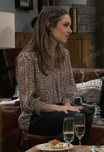 Molly Lansing Davis Outfits And Fashion On General Hospital Haley Pullos