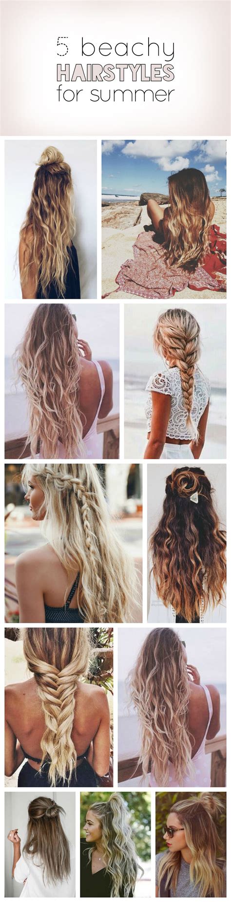 5 Beachy Hairstyles For Summer Crown Couture