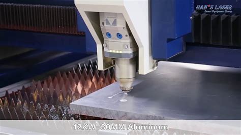 12 Kw Laser Cutting 30mm Aluminium Youtube