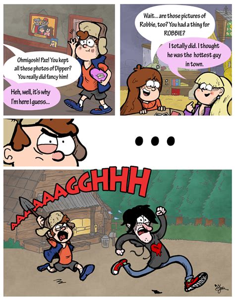 Return To The Falls Quick Comic 5 Jealousy J Cotw Gravity Falls [archive Of Our Own]