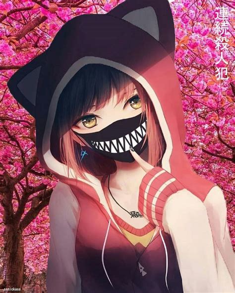 Pin On Mask Anime Girls