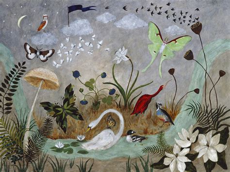 Enchanted Forest Wallpaper Mural — Rebecca Rebouché