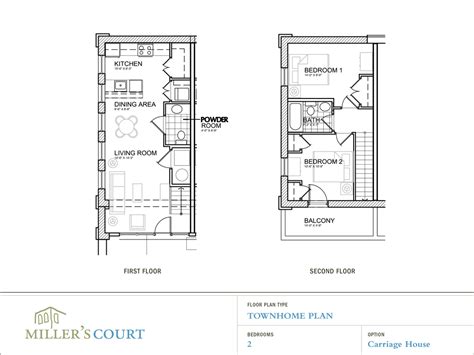 There are also shared apartments too which is common for. 20 Harmonious Two Story Townhouse Floor Plans - House Plans