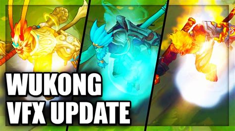 All Wukong Skins Visual Effects Vfx Update League Of Legends Youtube