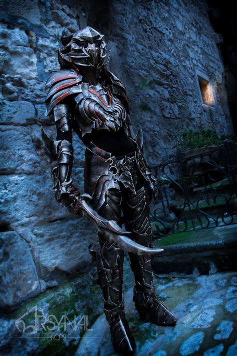 Daedric Full Armor From Elder Scrolls Online By Arsynalprops On Deviantart