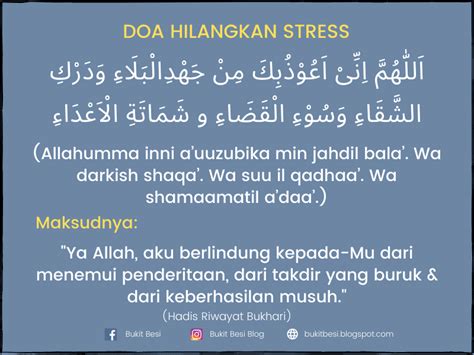 Anda dapat menghafal dan mendengar alunan zikir yang dapat menenangkan jiwa yang tidak tenteram melalui ayat ayat al quran. Doa Hilangkan Stress & Tekanan (Hati Kesedihan & Kesusahan ...
