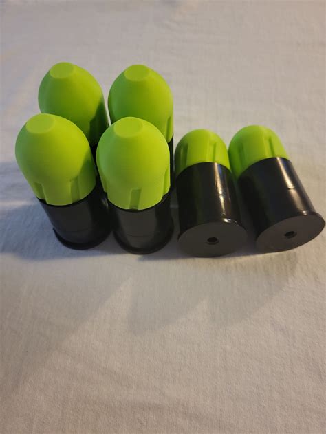 37mm Projectile 6 Pack Training Rounds With Hulls Etsy