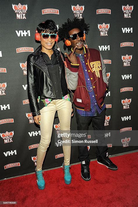 The Vh1 Black Ink Crew Sassy Bermudez And Puma Robinson Attend The