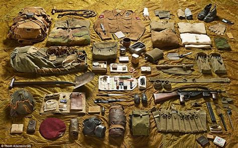 Journey Through British Wars Images Reveal How A Soldiers Kit Has