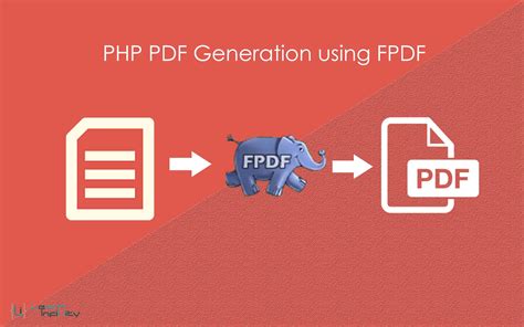 Pdf Generation Using Fpdf In Php ~ Learn Infinity