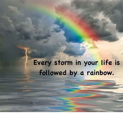Theres Always A Rainbow Behind A Cloudy Day Rainbow Quote Rainbow
