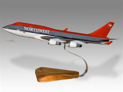 Boeing 747 400 Northwest Airlines Model Private And Civilian 19950