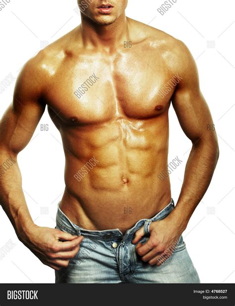 Muscular Male Torso Image Photo Free Trial Bigstock