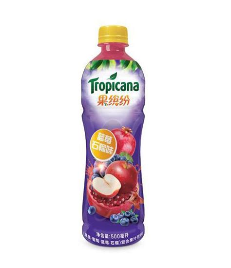Tropicana Fruit Juice Blueberry And Pomegranate Flavour 500ml