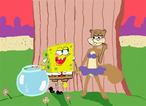 Spongebob And Sandy Spongebob Squarepants Fan Art 36622945 Fanpop