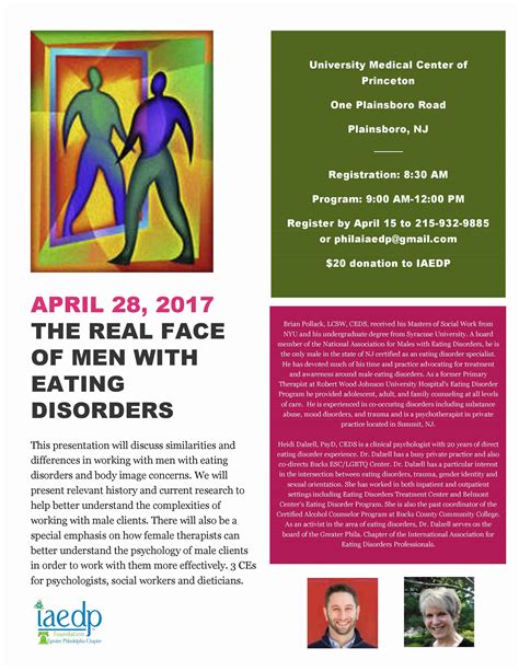 Males With Eating Disorders Presentation At Princeton Medical Ctr