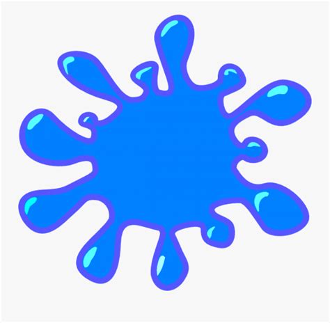 Transparent Splatter Slime Splash Clip Art Free