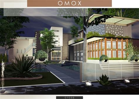 Omox House By Praline At Cross Design Sims 4 Updates