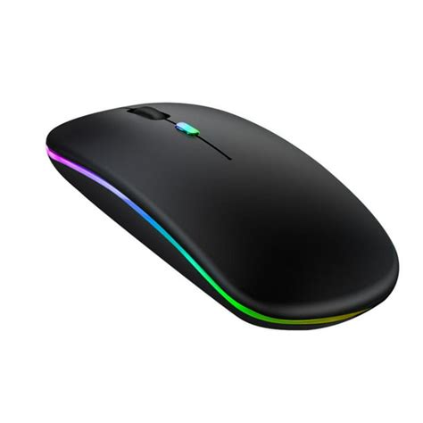 Wireless Gaming Mouse Rechargeable Rgb Luminous Mouse Curosr With 7