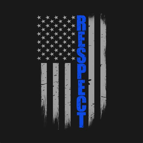 All of these options and more are available with zazzle. Respect Thin Blue Line Flag - Thin Blue Line American Flag ...