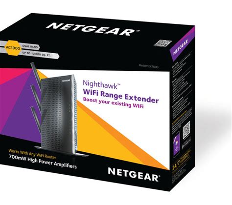 Buy Netgear Nighthawk Ex7000 100uks Wifi Range Extender Ac 1900 Dual