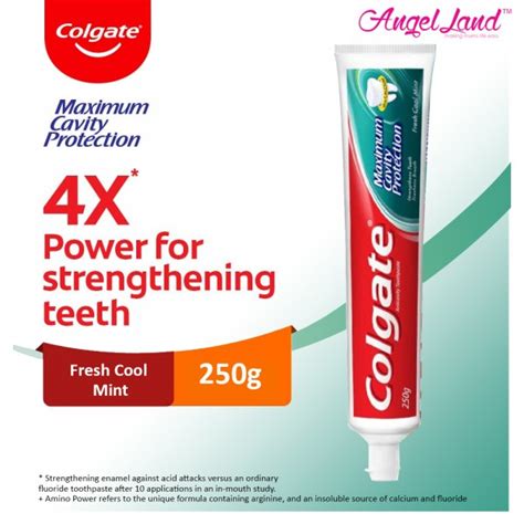 Colgate Maximum Cavity Protection Fresh Cool Mint Toothpaste 250g Pgmall