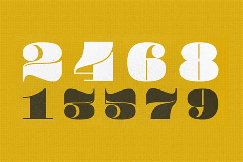 80 Best Free Number Fonts 2020 Hyperpix