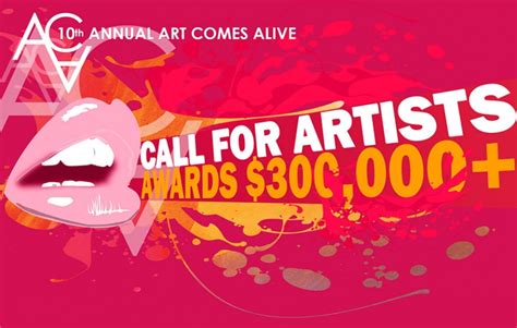 art comes alive 300 000 in awards to artists
