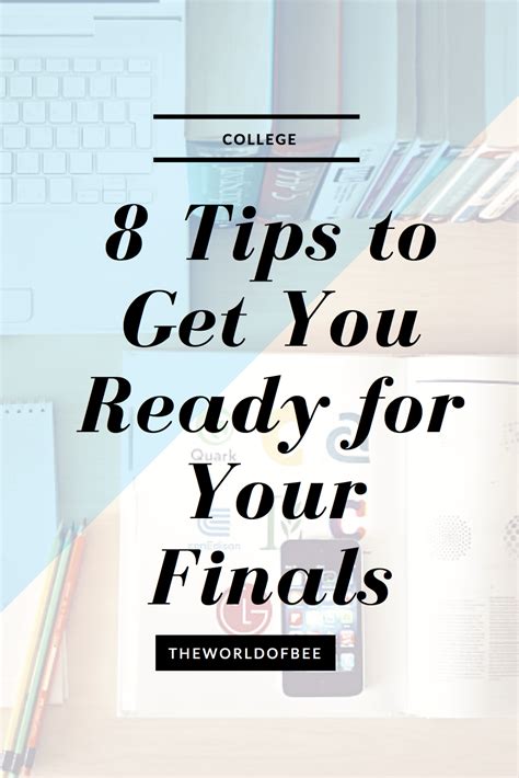 8 Tips To Get You Ready For Your Finals