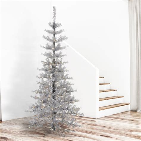 The Holiday Aisle 7 Silver Fir Artificial Christmas Tree With 460