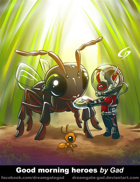 Antman Good Morning Heroes By Gad By Dreamgate Gad On Deviantart