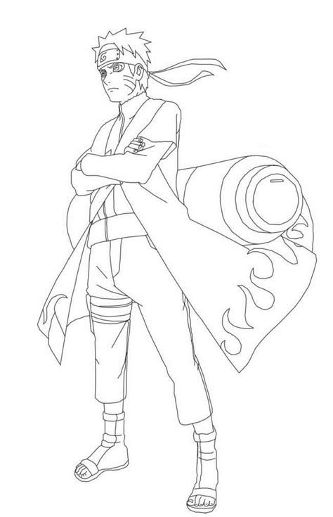Collection Of Beautiful Naruto Coloring Pages