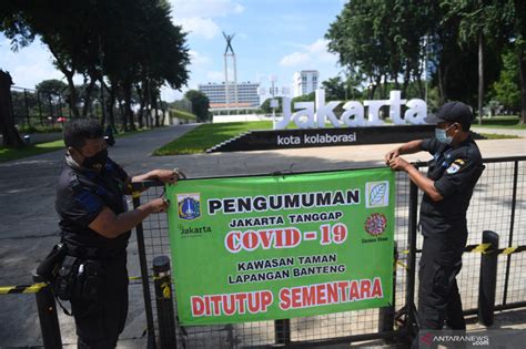 Central Jakarta government continues to close city parks during PPKM
